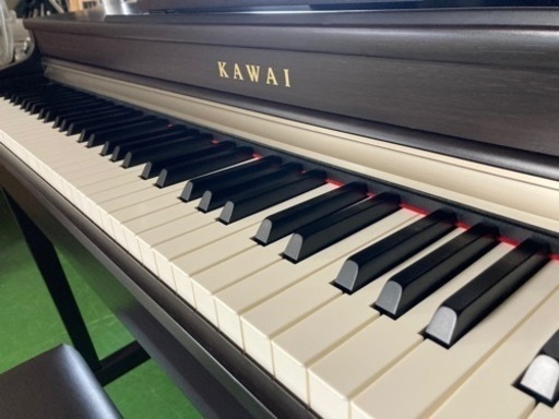 ○ KAWAI、電子ピアノ、CN25、イス付き、取扱説明書あり ...