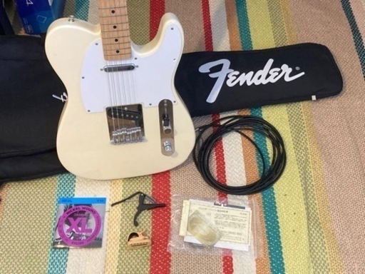 【受取限定】fender テレキャス　アイボリーカラー　★格安販売