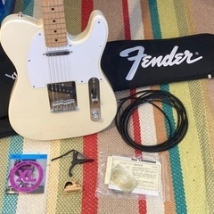 【受取限定】fender テレキャス　アイボリーカラー　★格安販売