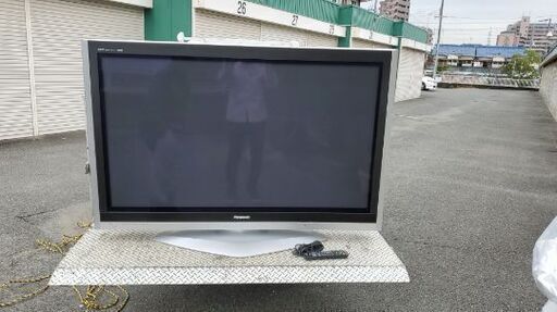 大画面Panasonic58型プラズマ液晶テレビ。動作品