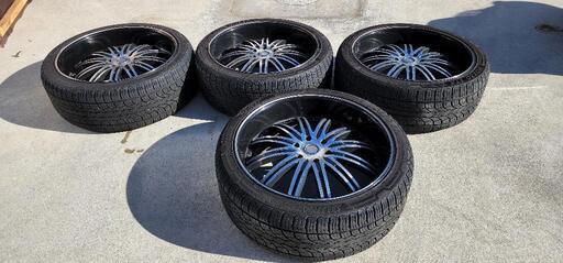 295/35R24 24インチ タイヤ ホイール付き 4本セット 【公式通販】