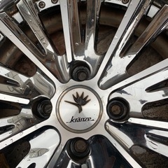 『また値下げしました‼️』中古ホイール【Kranze  MAGISS】16inch×5.5j