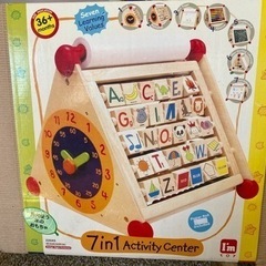 知育玩具　木製　ABC