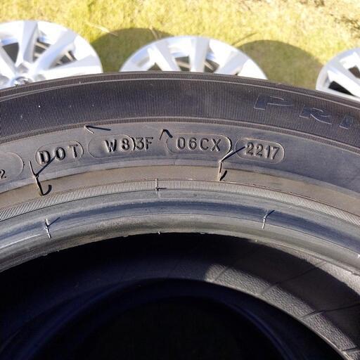 値引き交渉可 カムリ純正ホイールとMICHELIN215/55/R17