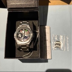 Ｇショック メンズ 腕時計 G-SHOCK G-STEEL GST-B500D-1AJFタフソーラー モバイルリンク機能 シルバー