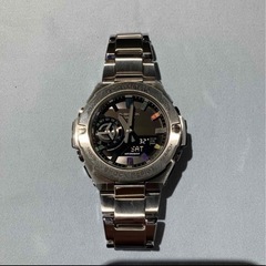 Ｇショック メンズ 腕時計 G-SHOCK G-STEEL GST-B500D-1AJFタフソーラー モバイルリンク機能 シルバー
