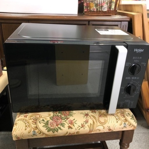 【引取先決まりました！】商品続々入荷中！ Haier  ハイアール　電子レンジ　2018年製　60Hz専用　JM-17F-60  お店まで取りに来て下さいね！
