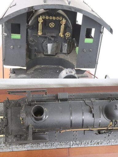 ジャンク デアゴスティーニ C57を作る 完成品 1/24スケール 蒸気