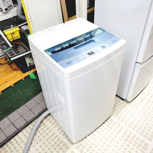 2/13【ジモティ特別価格】アクア/AQUA  洗濯機 AQW-S50E 2017年製 5.5キロ