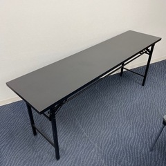 ブラックの会議テーブル180×45