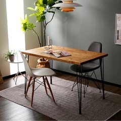 品薄 大人気> LOWYA ダイニングテーブル [幅120]