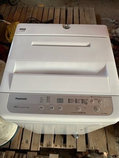 Panasonic洗濯機6K 2019年製