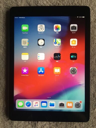 ipad air Wi-Fi+Cellular 16GB Softbank silverキズ無しきれい美品