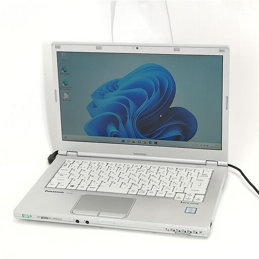保証付 日本製 高速SSD ノートパソコン Panasonic CF-LX6RDPVS 中古良品 第7世代 Core i5 8GB 無線 Bluetooth カメラ Win11 Office済