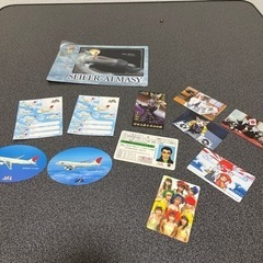 ff8ポストカード、JALシール、カード等