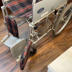 車椅子 ロール・シチュール 折り畳み可能 サイズ（約）幅54×奥100 