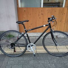 美品☆シークレットコード[SCH700]クロスバイク700c 6speed/ブラック