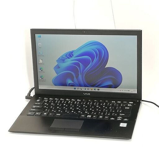 保証付 高速SSD 13.3型 ノートパソコン SONY VJS131C11N 中古良品 第6世代 Core i7 8GB 無線 Bluetooth Webカメラ Windows11 Office
