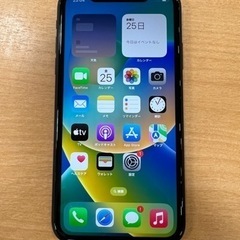 極美品　iPhone XR 64GB BLACK SIMフリー