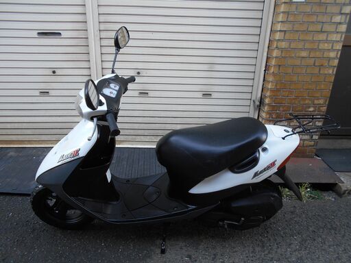 レッツⅡ　2スト　バッテリー・プラグ・フィルター新品　サイドスタンド付　ガソリン・Eオイル満タン レッツⅡ 2スト バッテリー・プラグ・フィルター新品 サイドスタンド付