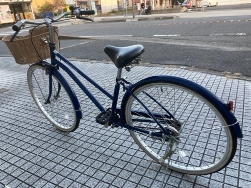 【26インチ自転車】大型ヘッドライトタイプ　変速なし　若林自転車　唐崎店　SALE中❗️ 26インチ自転車】大型ヘッドライトタイプ 変速なし 若林自転車 唐崎店