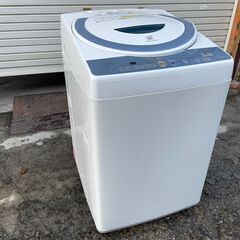★動作〇★ 電気洗濯乾燥機 SHARP ES-TG72-A 7k...