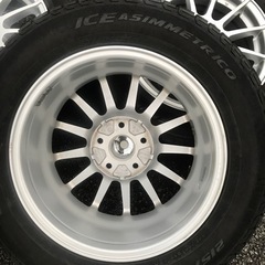 スタッドレス付きアルミ