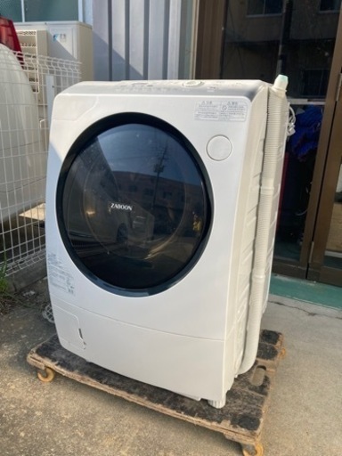 中古 【簡易清掃】ドラム式洗濯乾燥機 9kg ヒートポンプ 30日保証 東芝 ZABOON TW-Z96A1L
