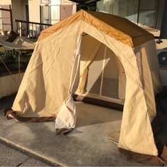 家型テント5人用＋前室 高さ175cm  パイプフレーム