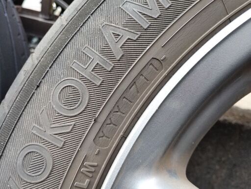 タイヤ、ホイール 215/55R17ホンダオデッセイアブソルート純正アルミ 