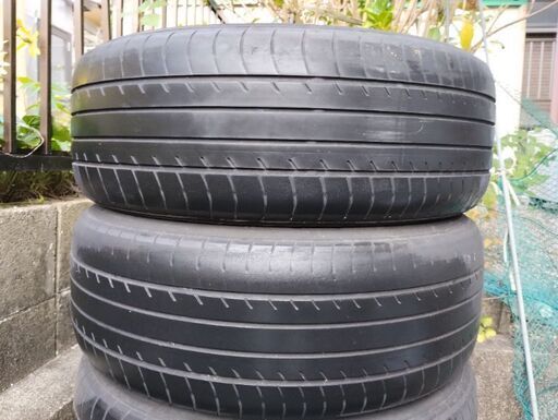 タイヤ、ホイール 215/55R17ホンダオデッセイアブソルート純正アルミ 