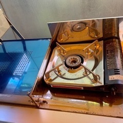 シーズンです　オートキャンプ　車載用折り畳み式ギャレー　ステンレス製シンク　ソロキャンプ　IGT 調理台