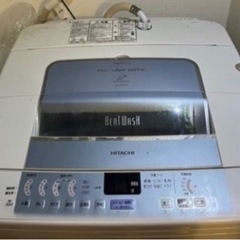 「ジャンク品」 HITACHI 洗濯機 