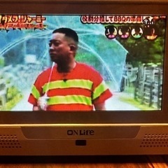 ON-life オンライン生活  7インチワンセグ　防水テレビ　...