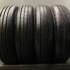 新車外し BS ECOPIA R680 145/80R12 80/78N LT 12インチ 夏タイヤ 4本