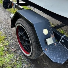 ジェットトレーラー 普通車 車検満タン連絡先記載