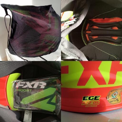 新品未使用 FXR ブーストクラッチヘルメット スノーモービル  