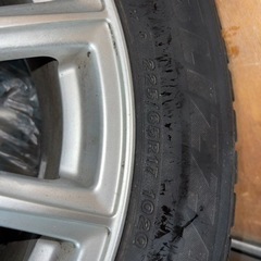 ブリヂストン　225-65-17 スタッドレスホイル付