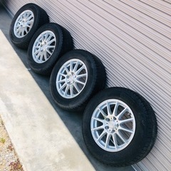 冬タイヤ 215/65R16 ヴエルファイア等用アルミ付きスタッドレス4本組