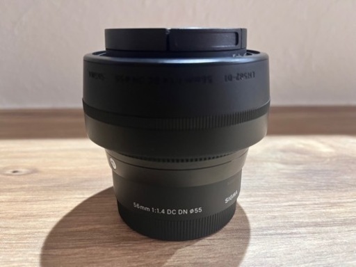 56mm f1.4 sigma e-mount 直接引き渡し限定