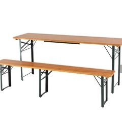 ダルトン作業台（テーブル）＆長椅子セット