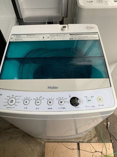ハイアール 洗濯機 ☺最短当日配送可♡無料で配送及び設置いたします♡JW-C45A 4.5キロ 2017年製☺Haier007