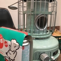 アラジン　暖房　美品　カラー緑