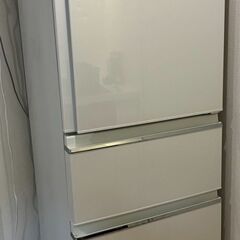 【ネット決済・配送可】三菱 3ドア冷蔵庫 MR-CX33A-W1...