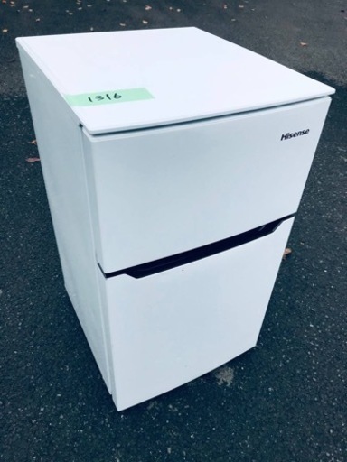 ET1316番⭐️Hisense2ドア冷凍冷蔵庫⭐️ 2019年製