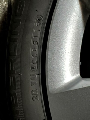 フィット タイヤ175/65R 15 新品ホイルカバータイヤ溝9割以上