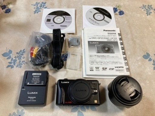 LUMIX DMC-GF2 エスプリブラック 付属品ほぼ完備