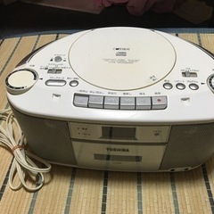 【決まりました！】TOSHIBA CD･カセットコンポ