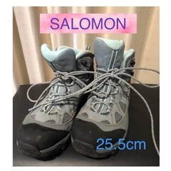 【SALOMON404644 】登山靴&キャンプ用レディース25...
