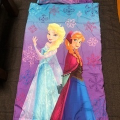 確認　アナと雪の女王　寝袋